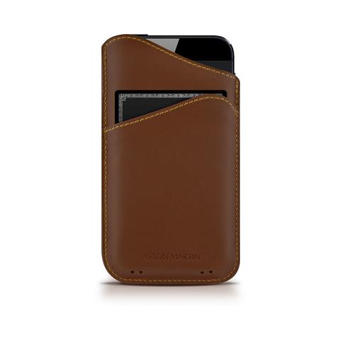 Slim ID Custodia a sacchetto Marrone chiaro - Foto 1